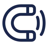 Magnet Wave SVG Icon